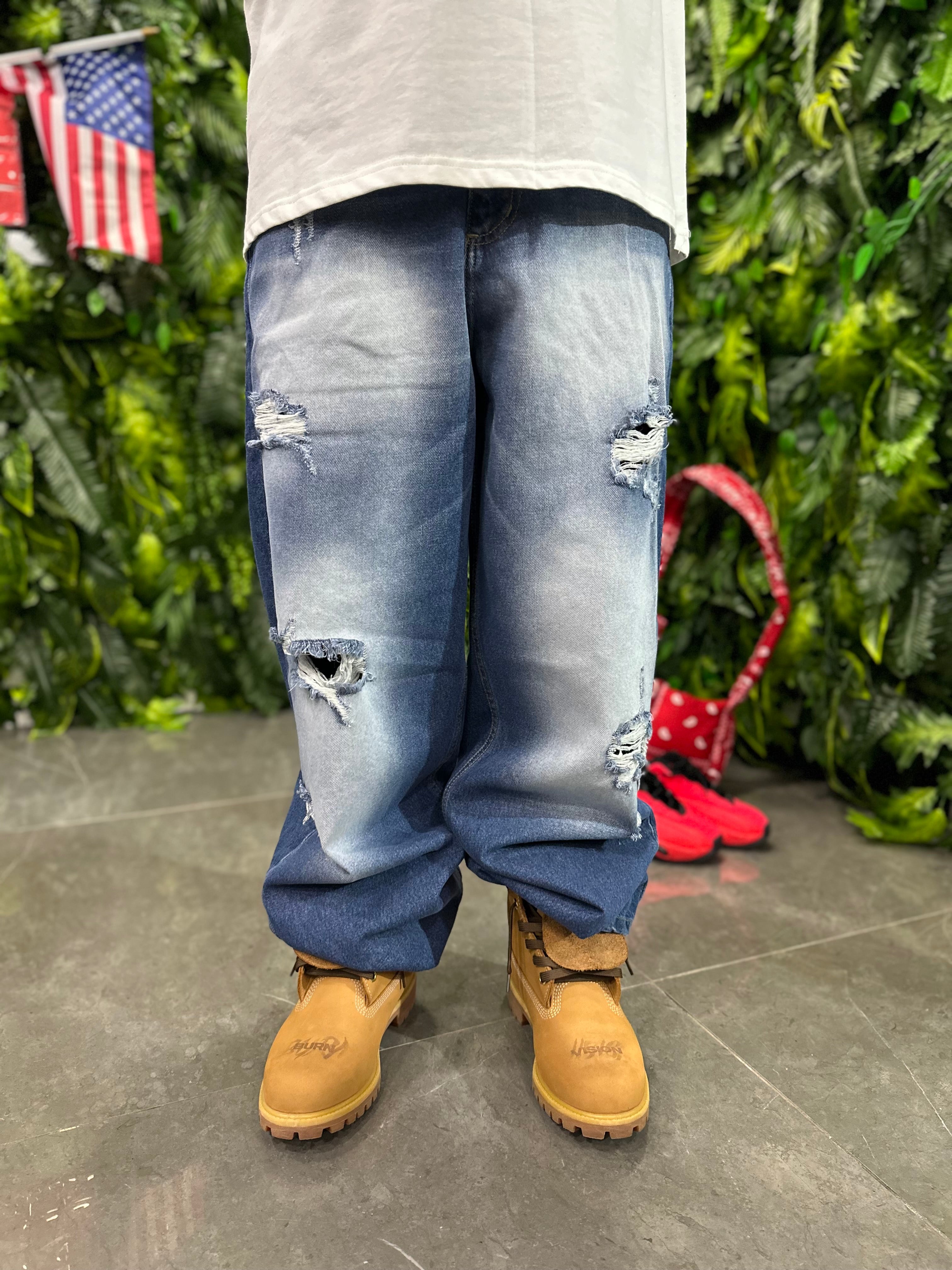 Baggy Blue Chiaro Super American Fit