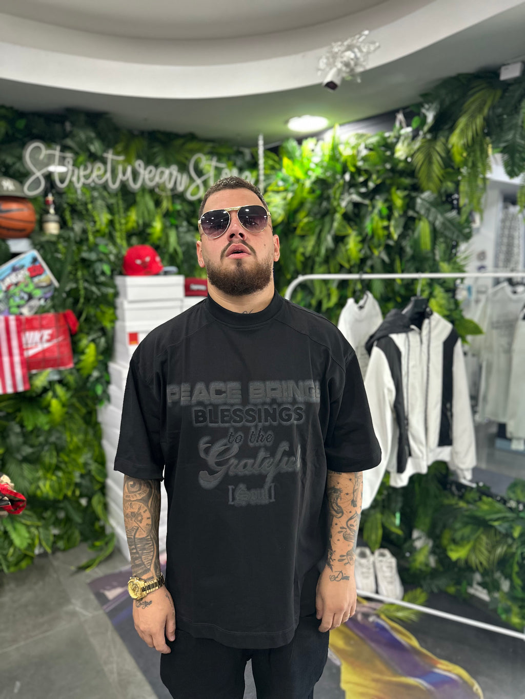 Shirt Black Grateful GODSAVEME