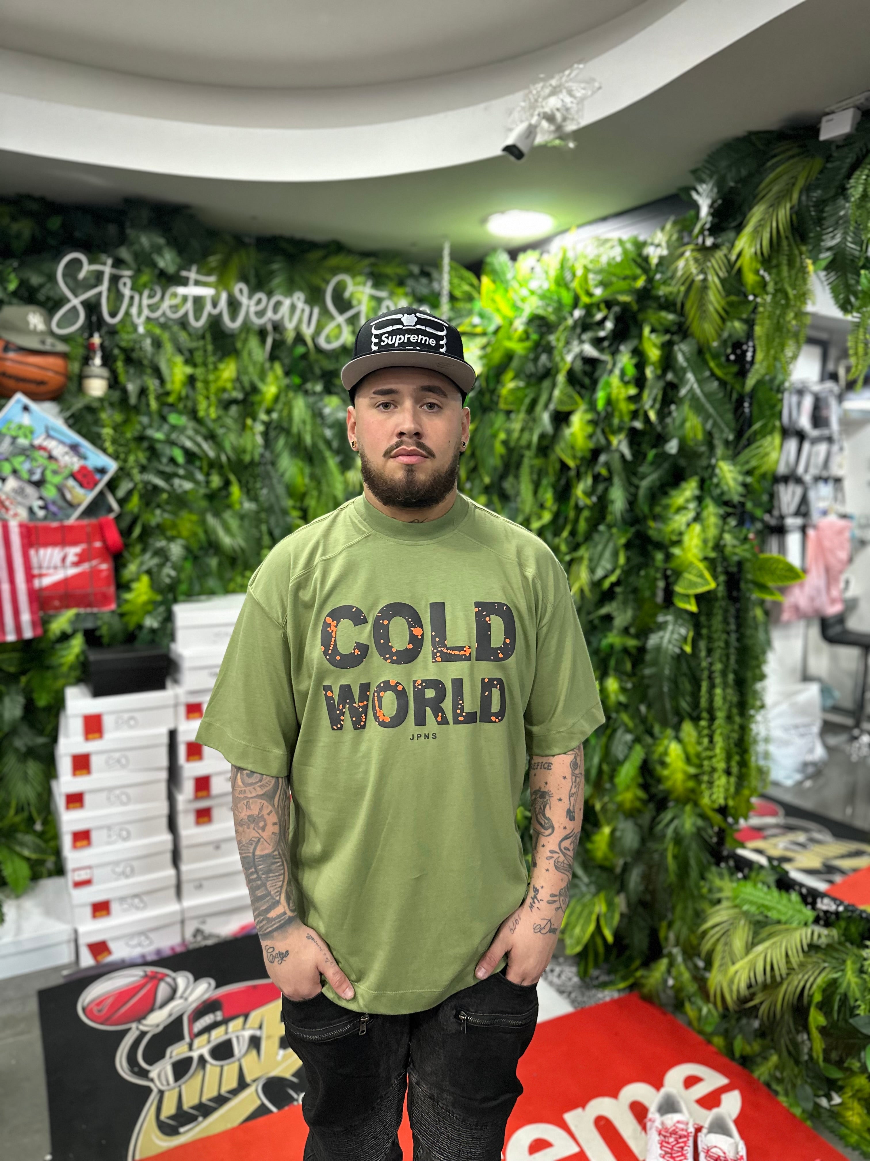 Shirt World Green JAPANESE