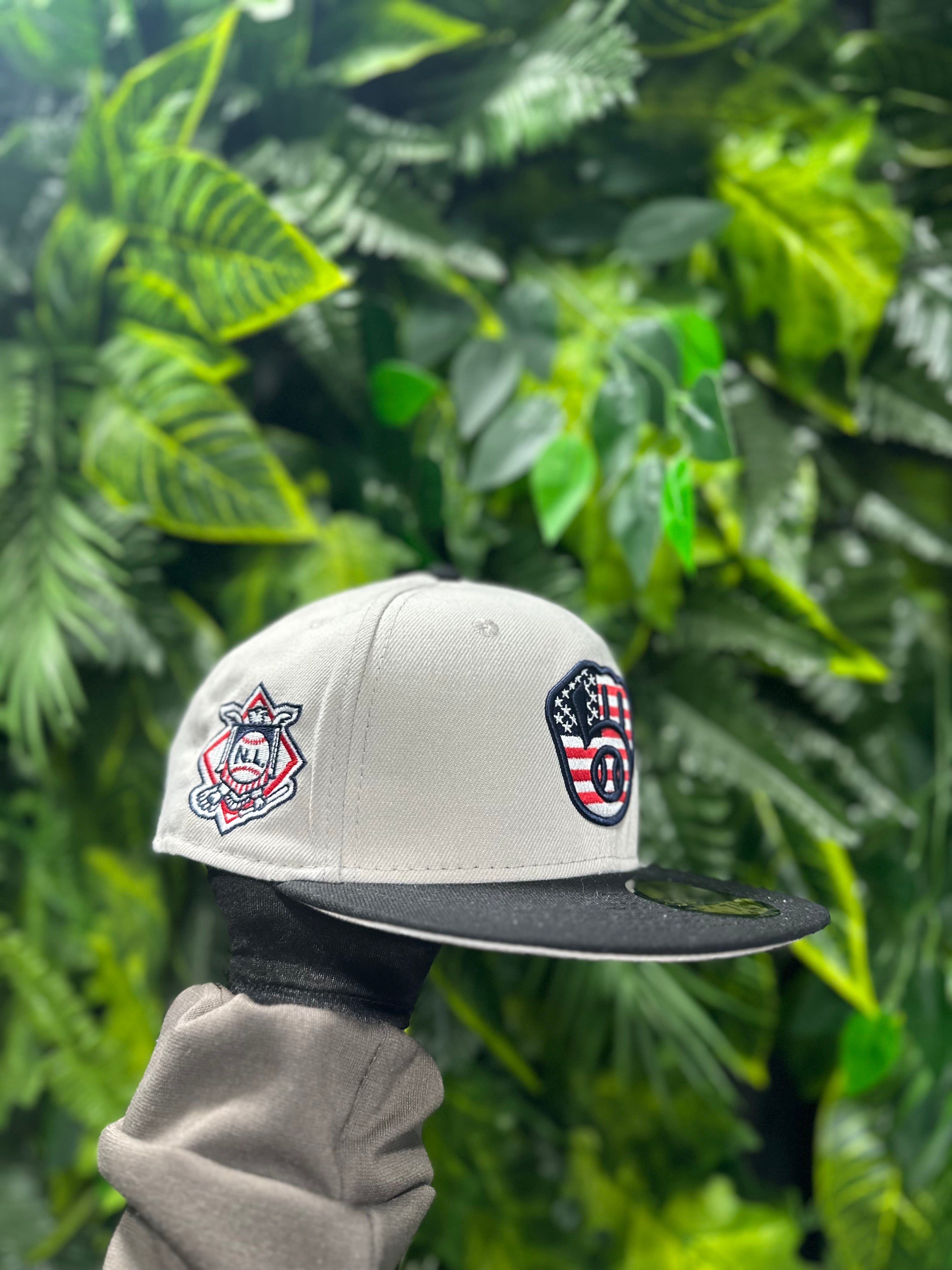 Cappello New Era Milwaukee Brewers Cream