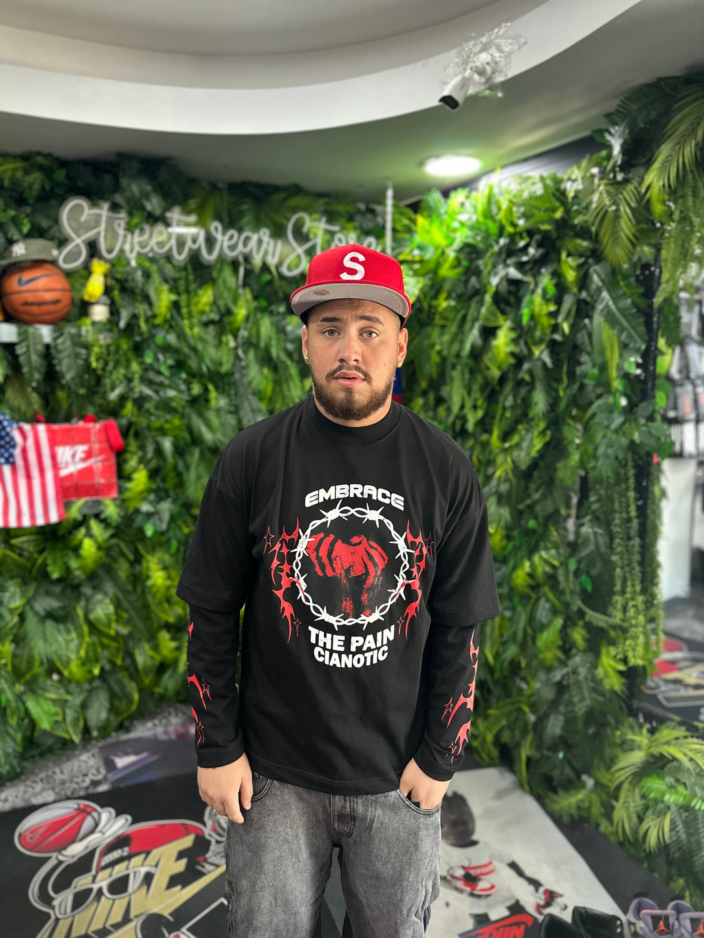 Shirt LongSleeve Embrace Black CIANOTIC