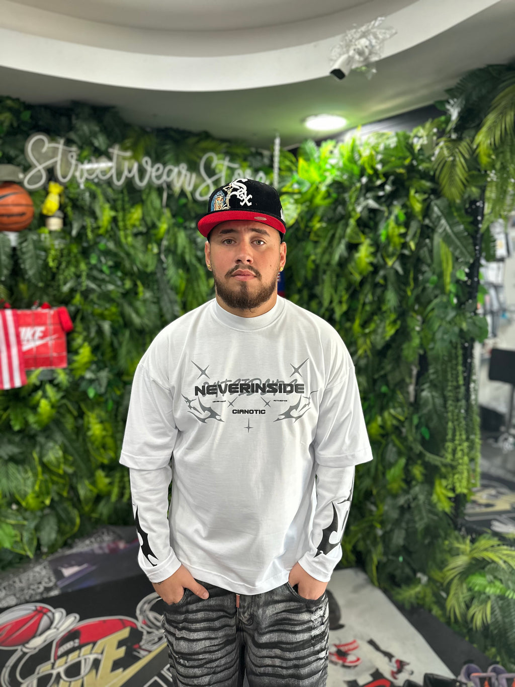 Shirt LongSleeve Neverinside White CIANOTIC