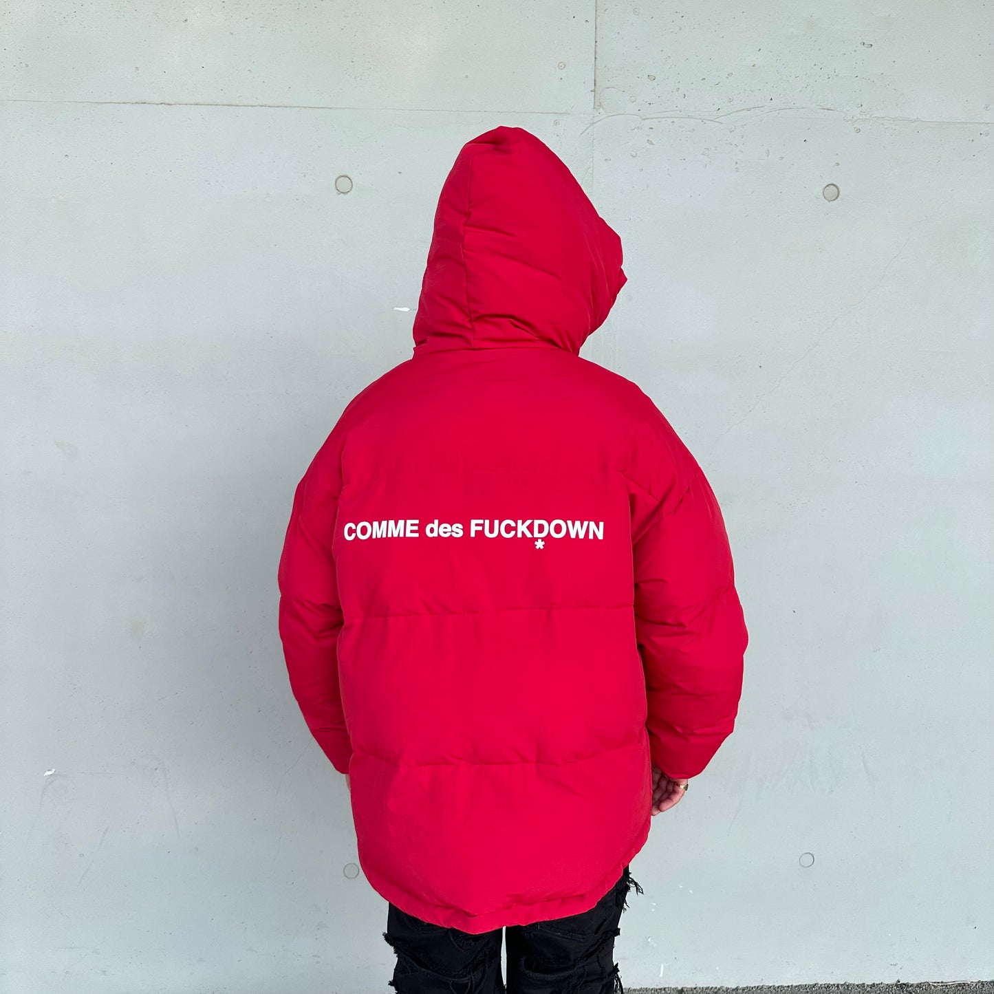 Bomber Rosso COMME DES FUCKDOWN