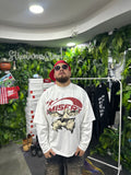 Shirt LongSleeve White Misery