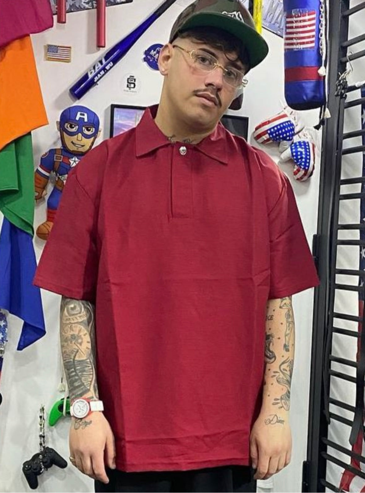 Polo Red Oversize HYDOBRAND