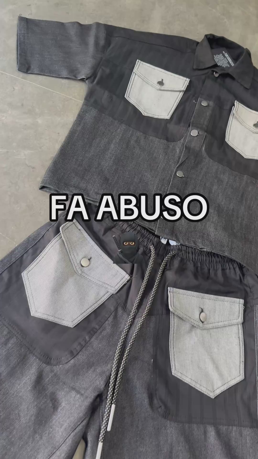 CoordSet Shadow Denim PASSION